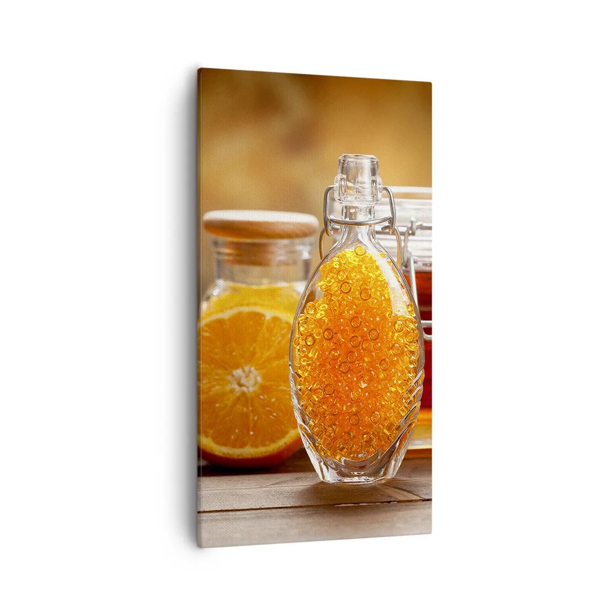 Quadro em tela - Sabores e aromas ensolarados - 55x100 cm