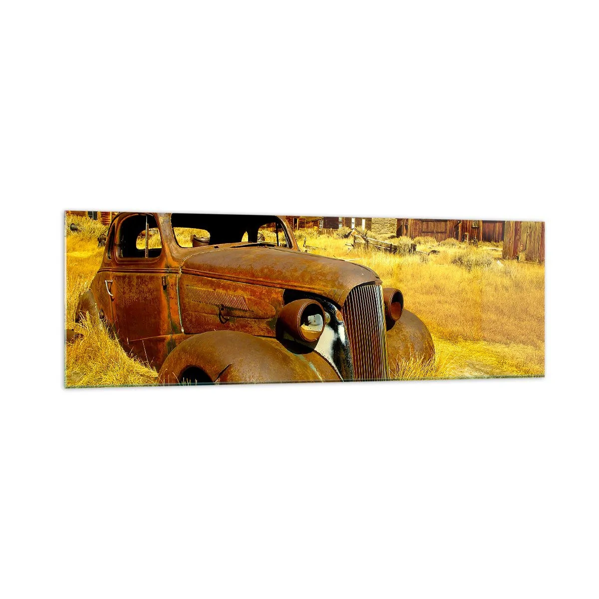 Quadro em vidro - Um merecido descanso - 160x50 cm