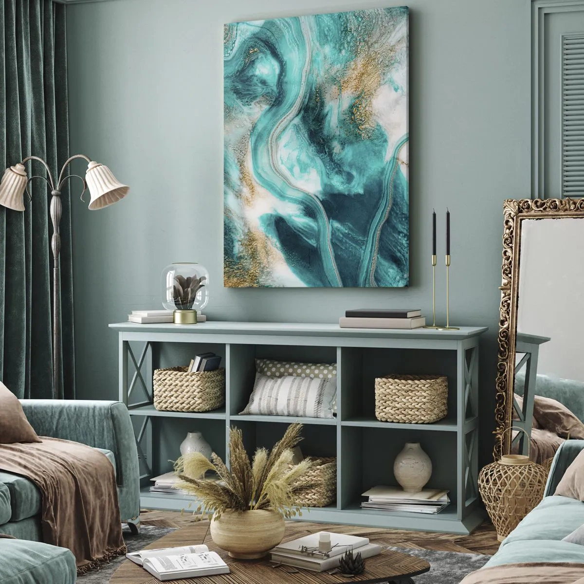 Quadro em tela - Rio do Ouro - 50x70 cm