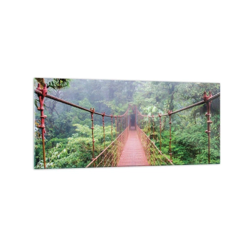 Quadro em vidro - Suspenso acima das copas - 120x50 cm