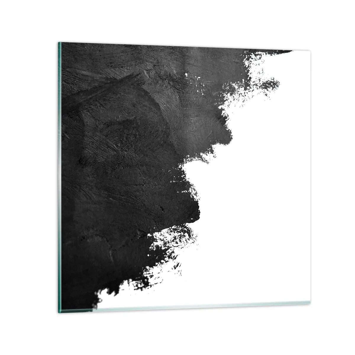 Quadro em vidro - Elementos: terra - 30x30 cm