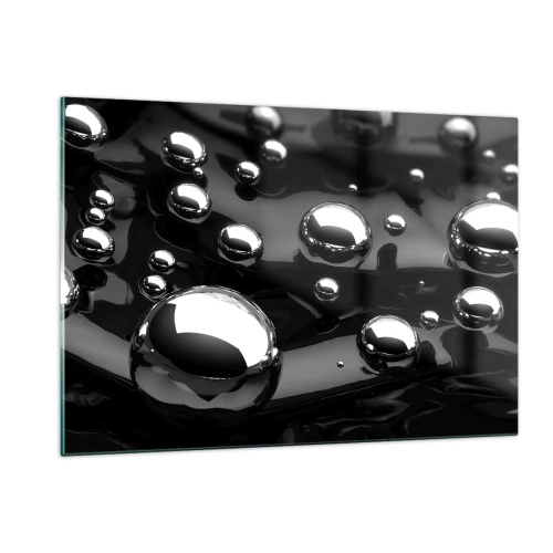 Quadro em vidro - Das profundezas negras - 120x80 cm
