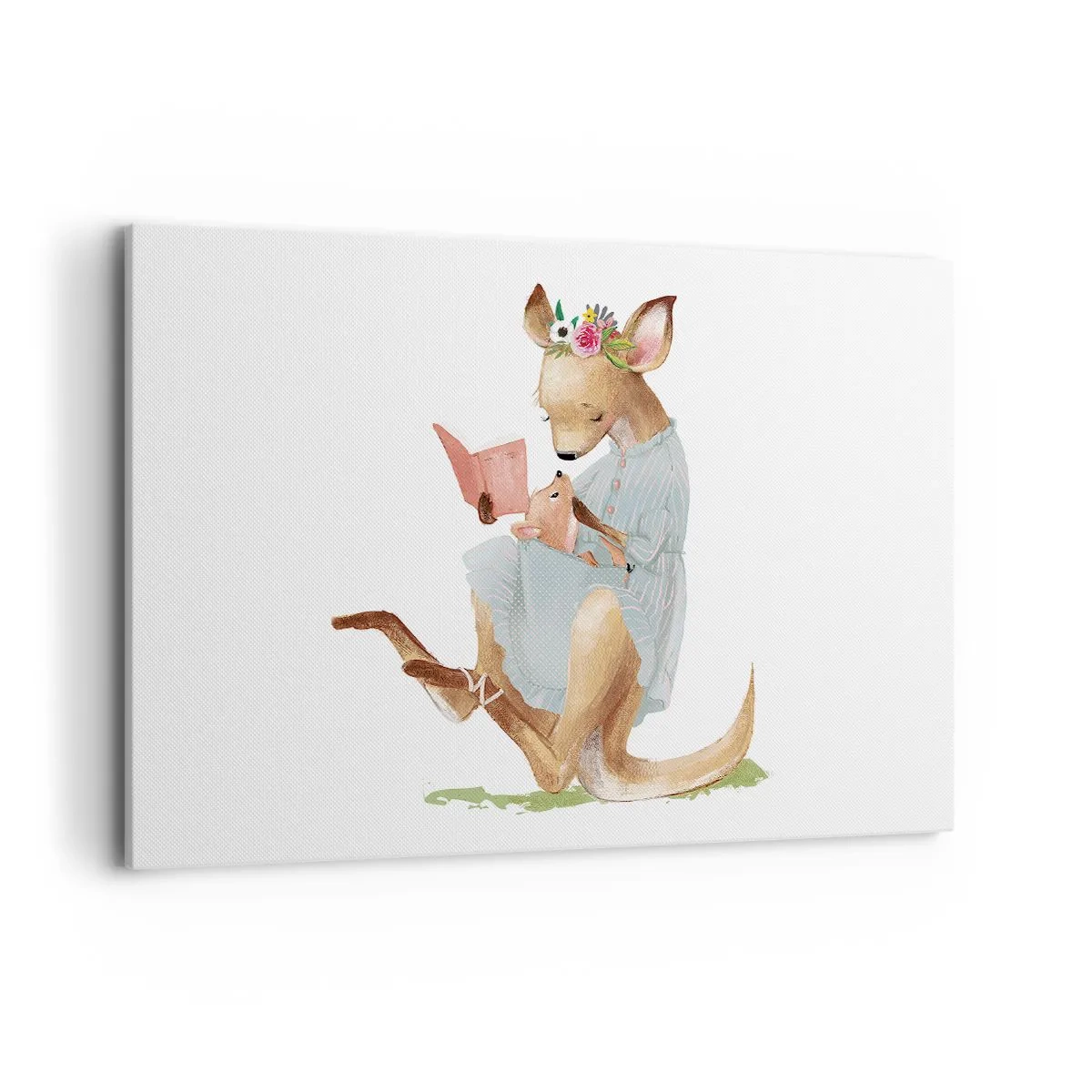 Quadro em tela - Leia para mim, mamãe - 100x70 cm