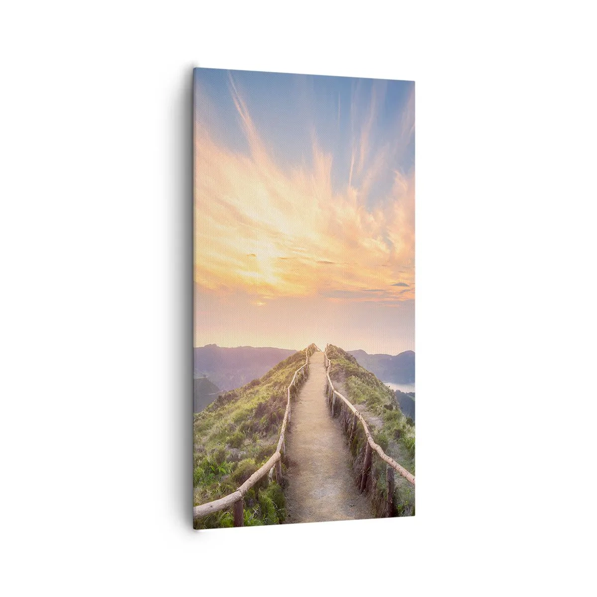 Quadro em tela - Perto do céu - 65x120 cm