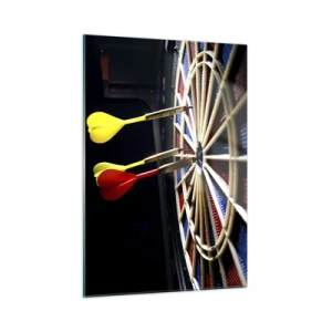 Quadro em vidro - Direto ao ponto - 50x70 cm
