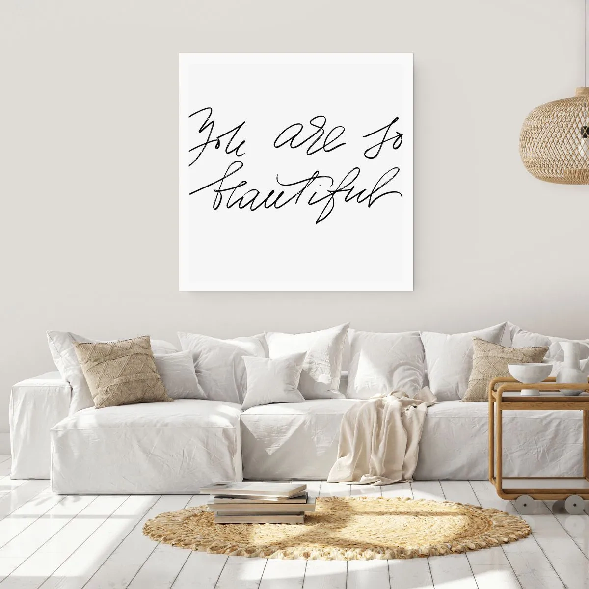 Pôster - De verdade, acredite... - 50x50 cm