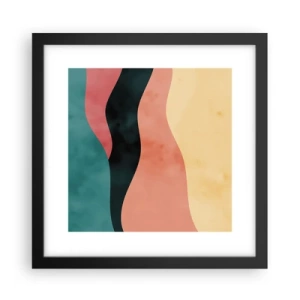 Pôster com moldura preta - Incompatibilidade compatível - 30x30 cm