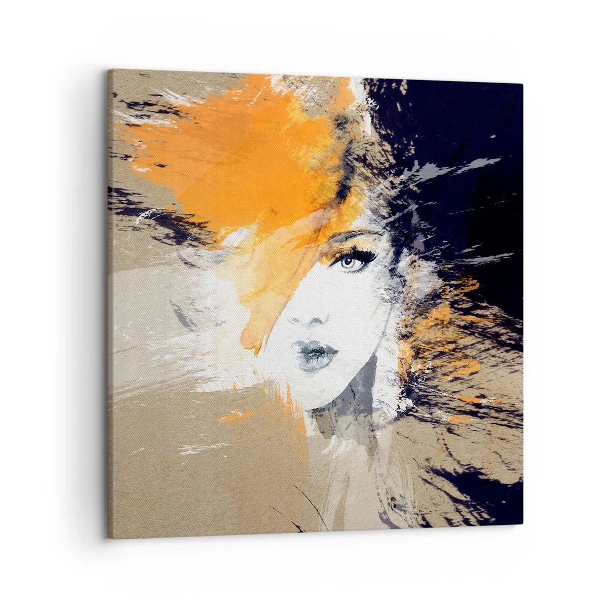 Quadro em tela - E fez-se a luz - 50x50 cm