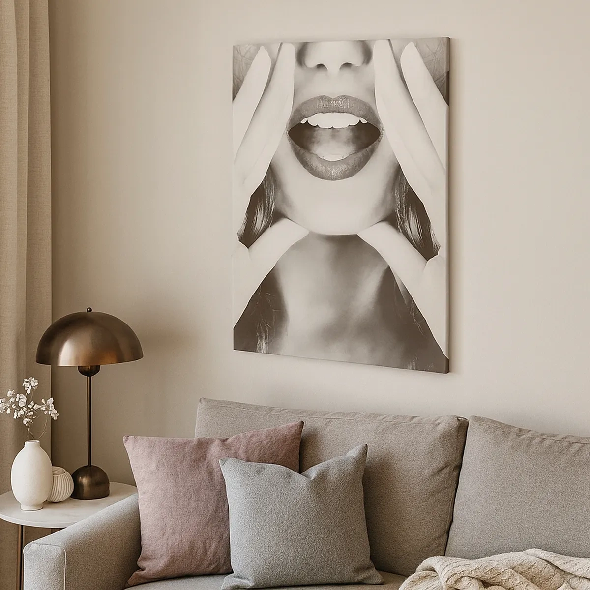 Quadro em tela - Já vou! - 50x70 cm