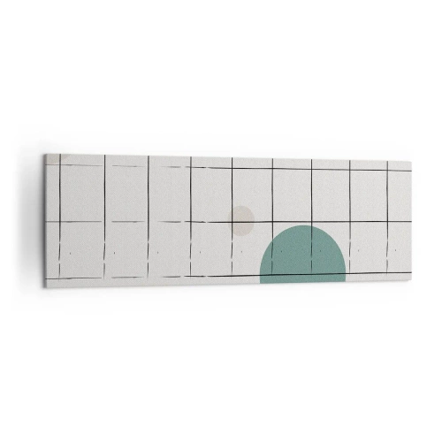 Quadro em tela - Encurralado. Nós ou eles? - 160x50 cm