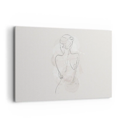 Quadro em tela - Como um instrumento sensível - 120x80 cm