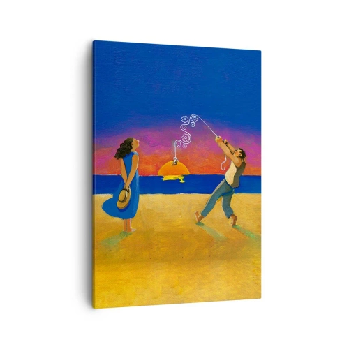 Quadro em tela - Mais do que uma estrela do céu - 50x70 cm