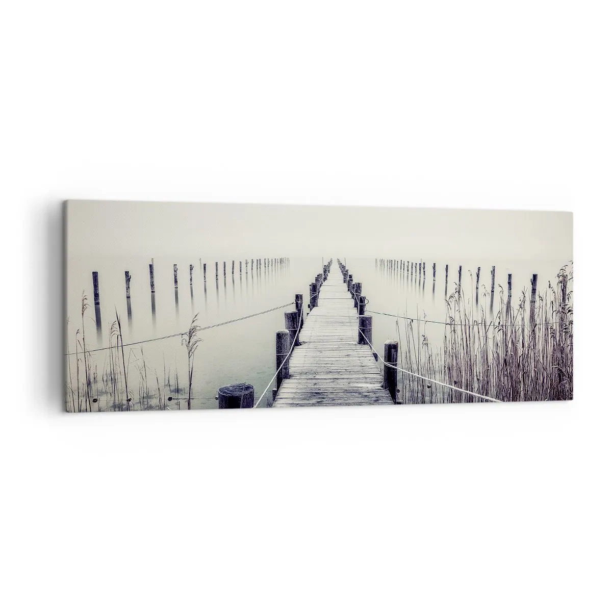 Quadro em tela - Mergulhe em paz - 140x50 cm