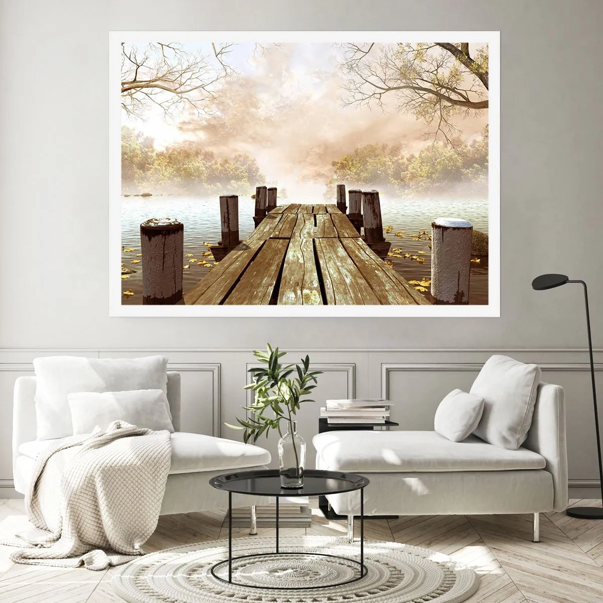 Pôster - A leve tristeza do outono - 50x40 cm