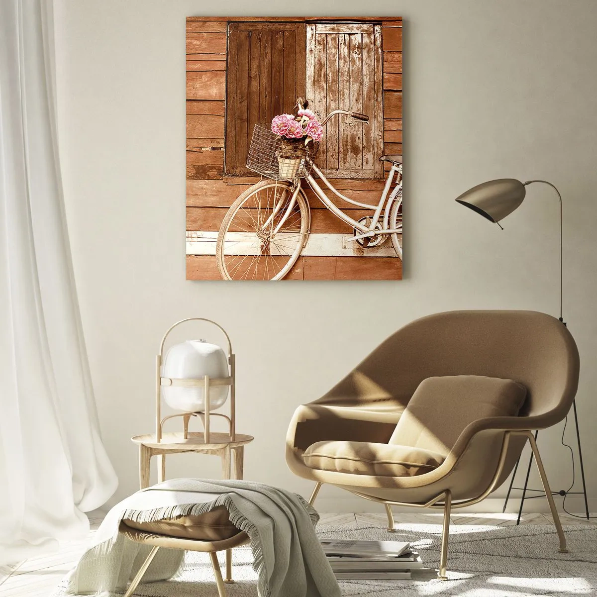 Quadro em vidro - Volto logo - 50x70 cm