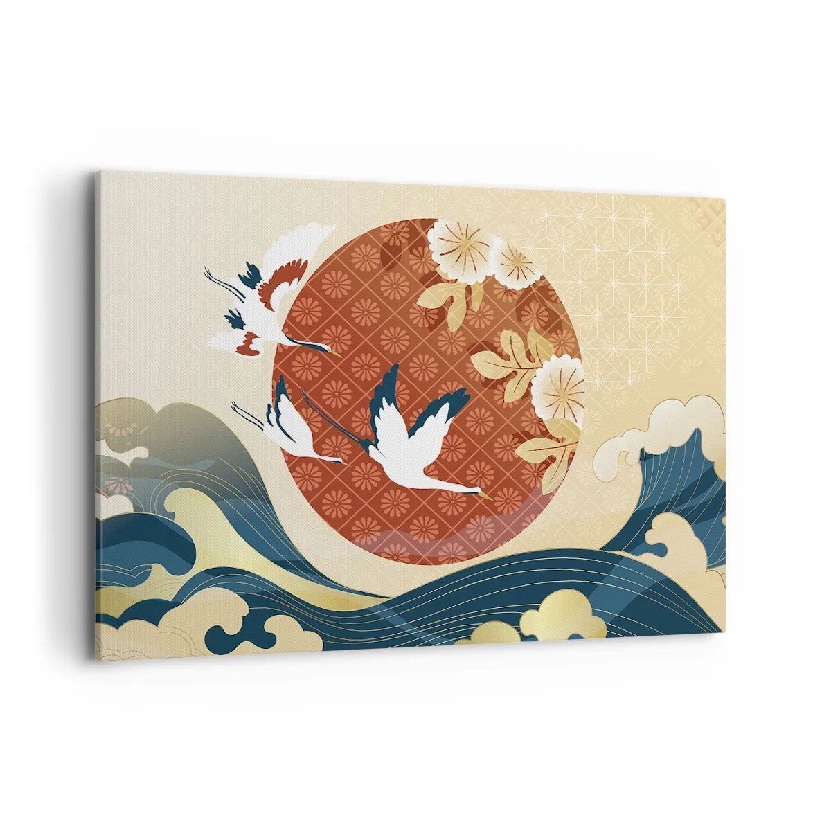 Quadro em tela - Conto de fadas japonês - 120x80 cm