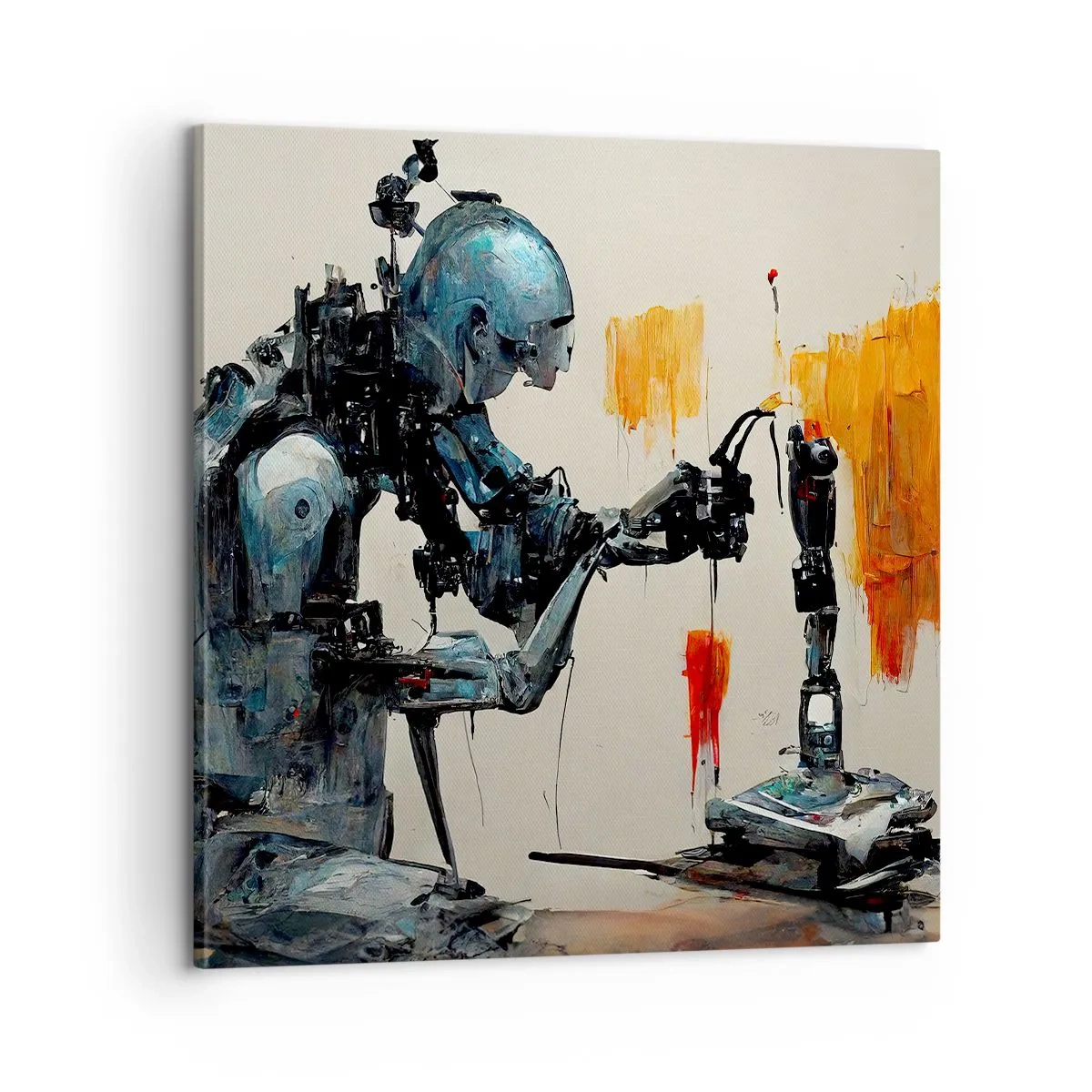 Quadro em tela - Já amanhã… - 60x60 cm