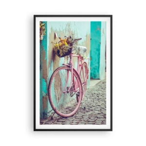 Pôster com moldura preta - Volto logo - 61x91 cm