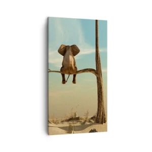Quadro em tela - Um novo ponto de vista - 45x80 cm