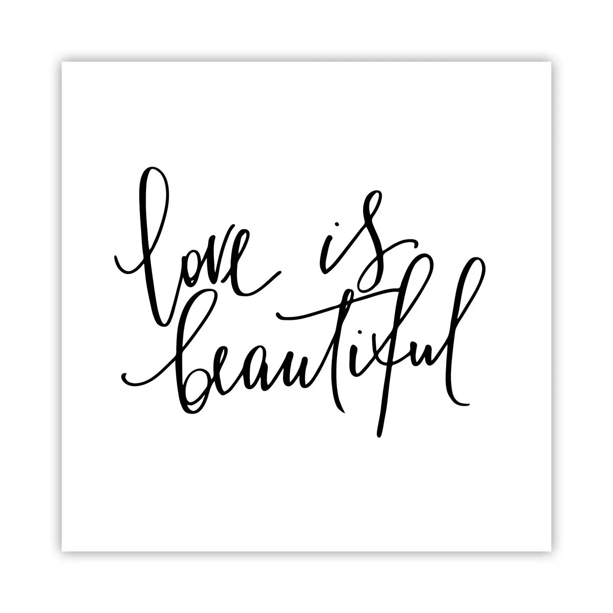 Pôster - Leia e repita - 40x40 cm