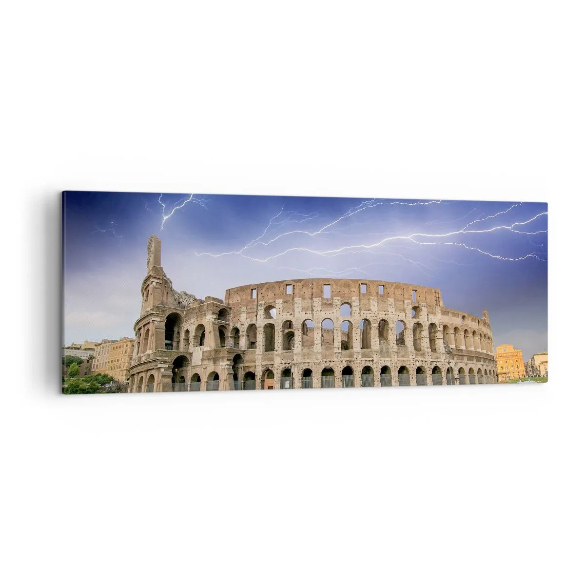 Quadro em tela - Arena de combate - 140x50 cm