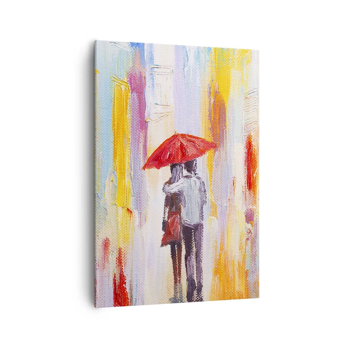 Quadro em tela - Que continue a chover - 70x100 cm