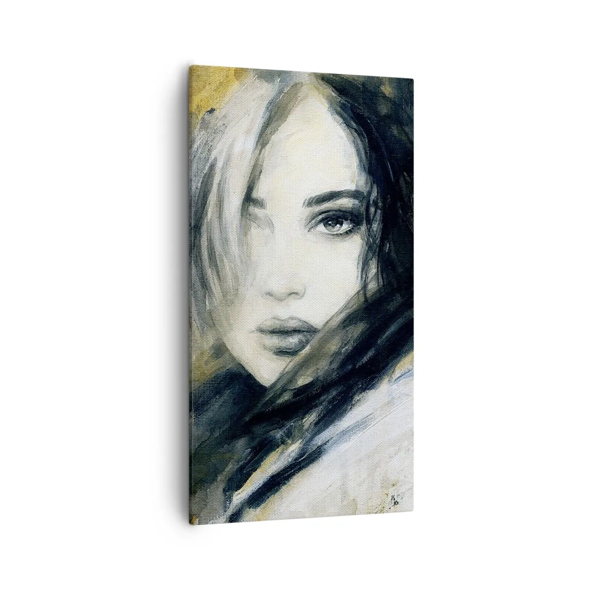 Quadro em tela - Mais inocente ou sensual? - 55x100 cm