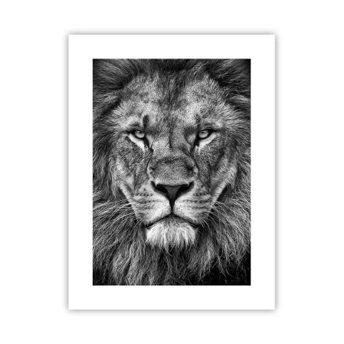 Pôster - Em trajes de coroação - 30x40 cm