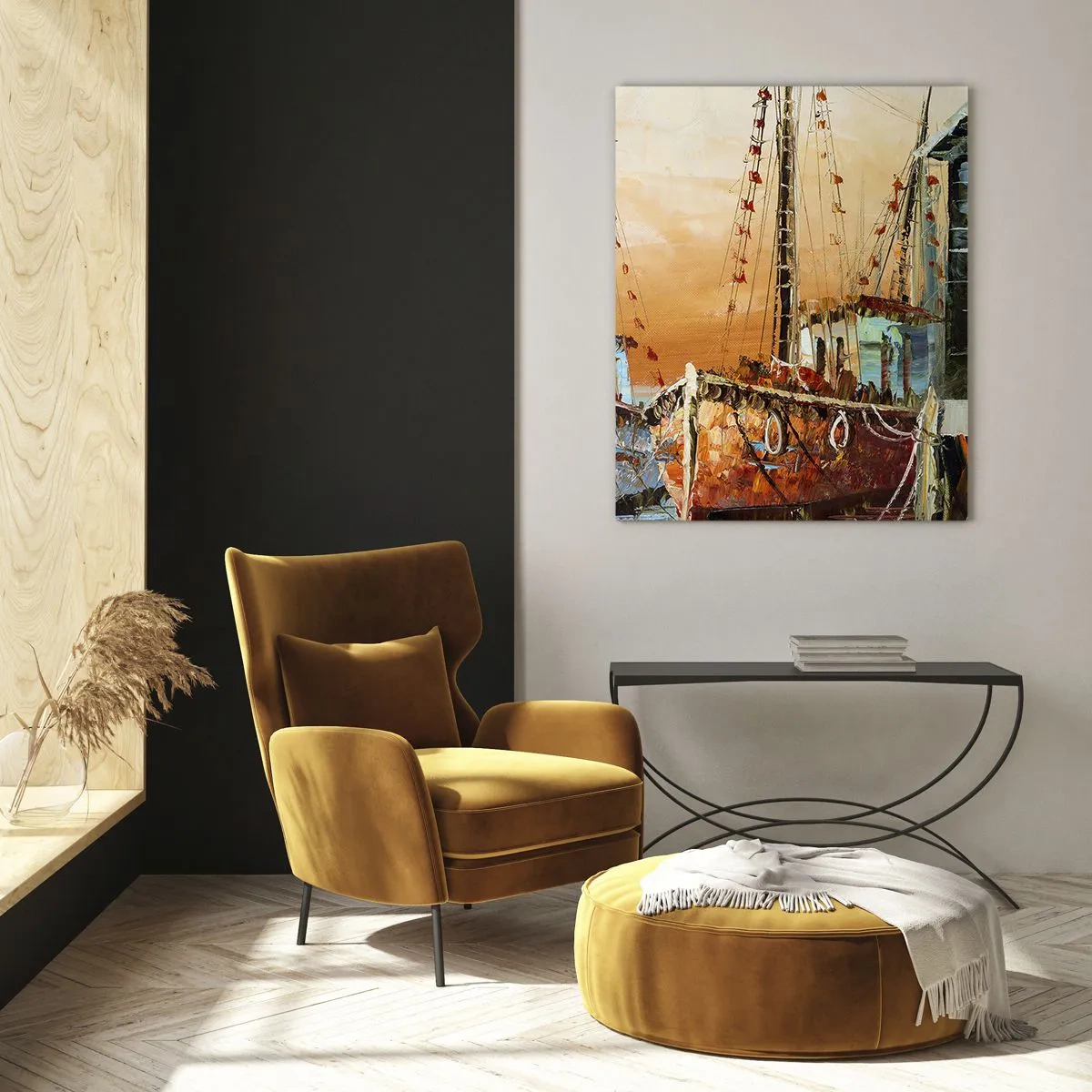Quadro em vidro - Um regresso tranquilo - 50x70 cm