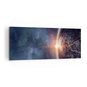 Quadro em tela - Numa nova perspetiva - 100x40 cm