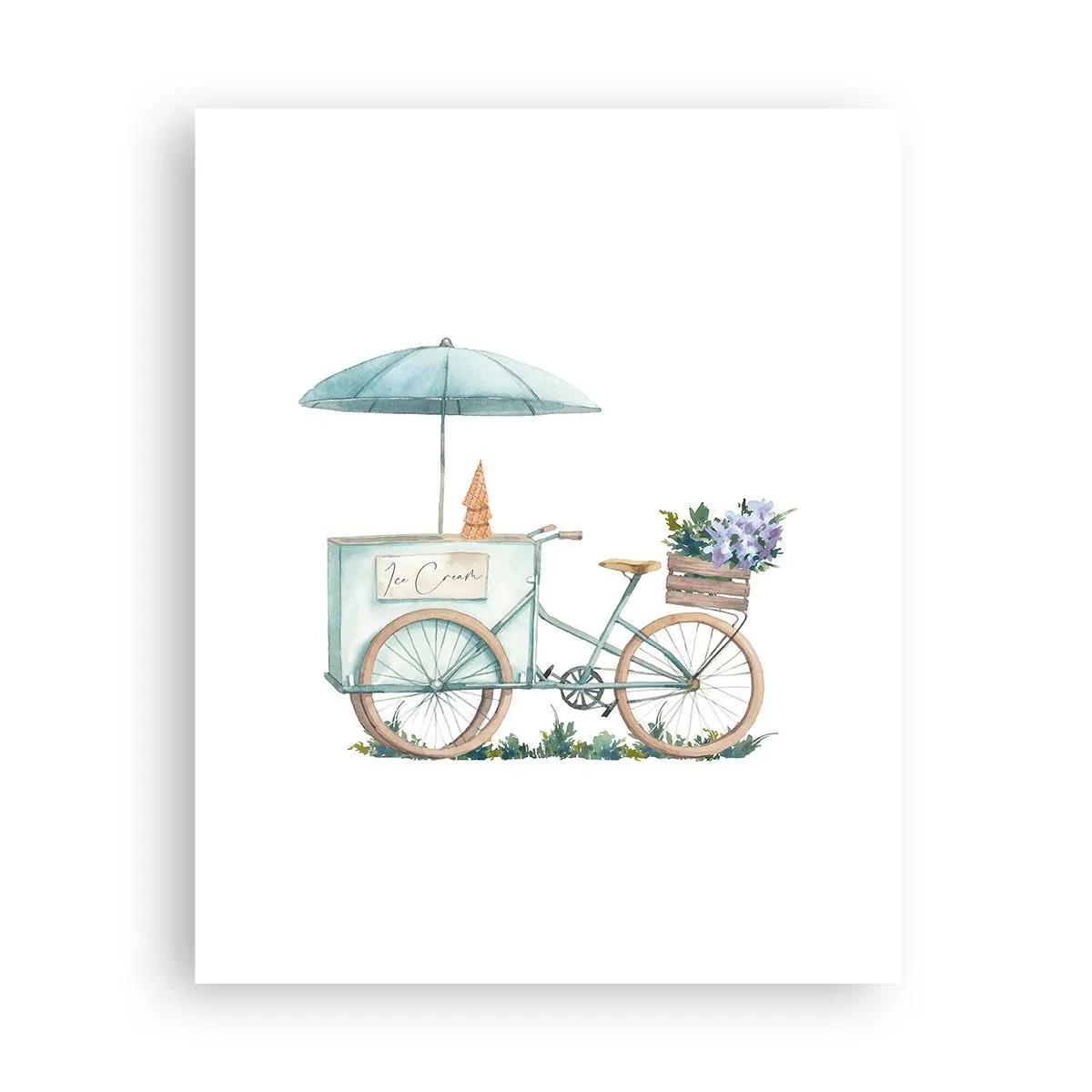 Pôster - Doce lembrança do verão - 40x50 cm