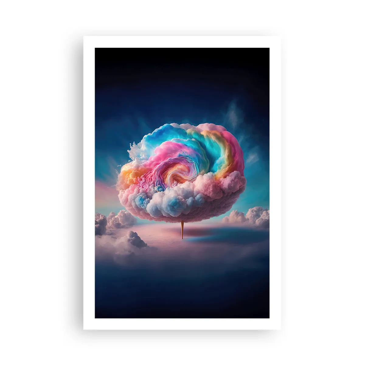 Pôster - O sonho de um parque de diversões - 61x91 cm