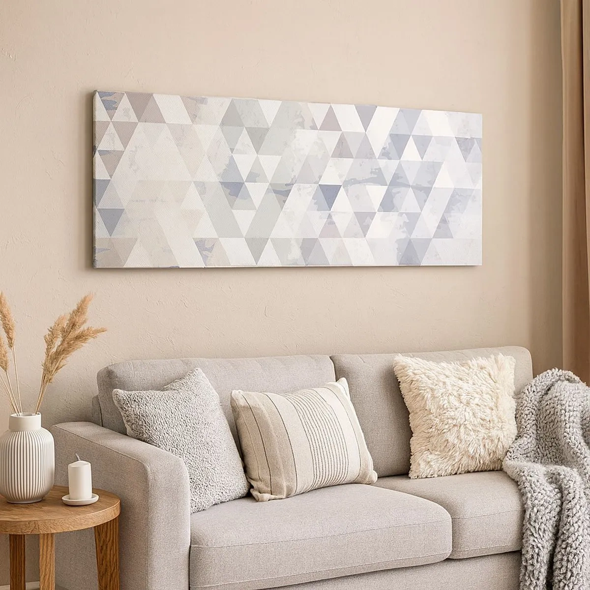 Quadro em tela - Em ritmo para três - 100x40 cm