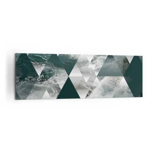 Quadro em tela - Uma perspetiva de cristal - 160x50 cm