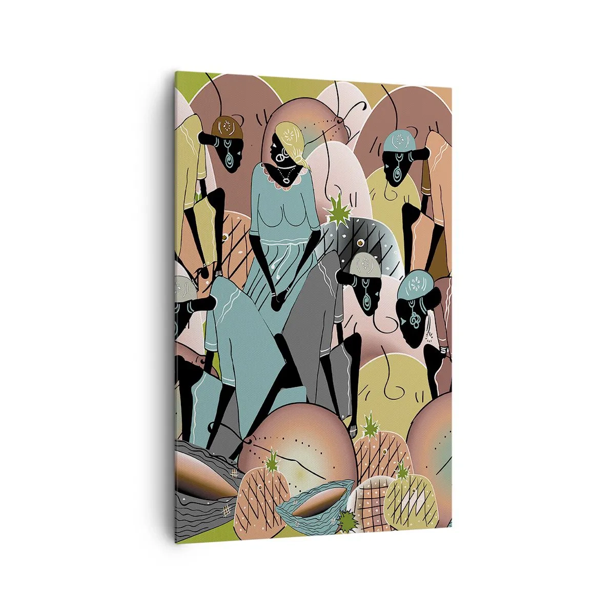 Quadro em tela - Uma grande festa se aproxima - 80x120 cm