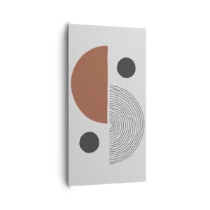 Quadro em tela - Perfeição das rodas - 65x120 cm