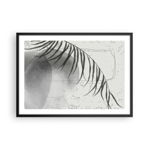 Pôster com moldura preta - O sutil exotismo da natureza - 70x50 cm