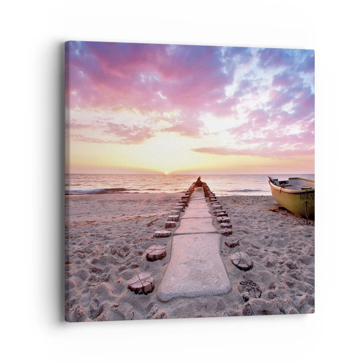 Quadro em tela - Um momento de profunda experiência - 40x40 cm