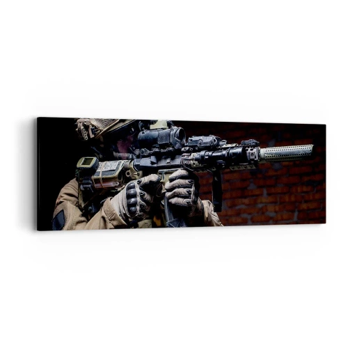 Quadro em tela - Mortalmente eficaz - 90x30 cm