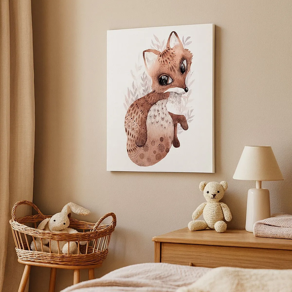 Quadro em tela - Como não amar - 30x30 cm