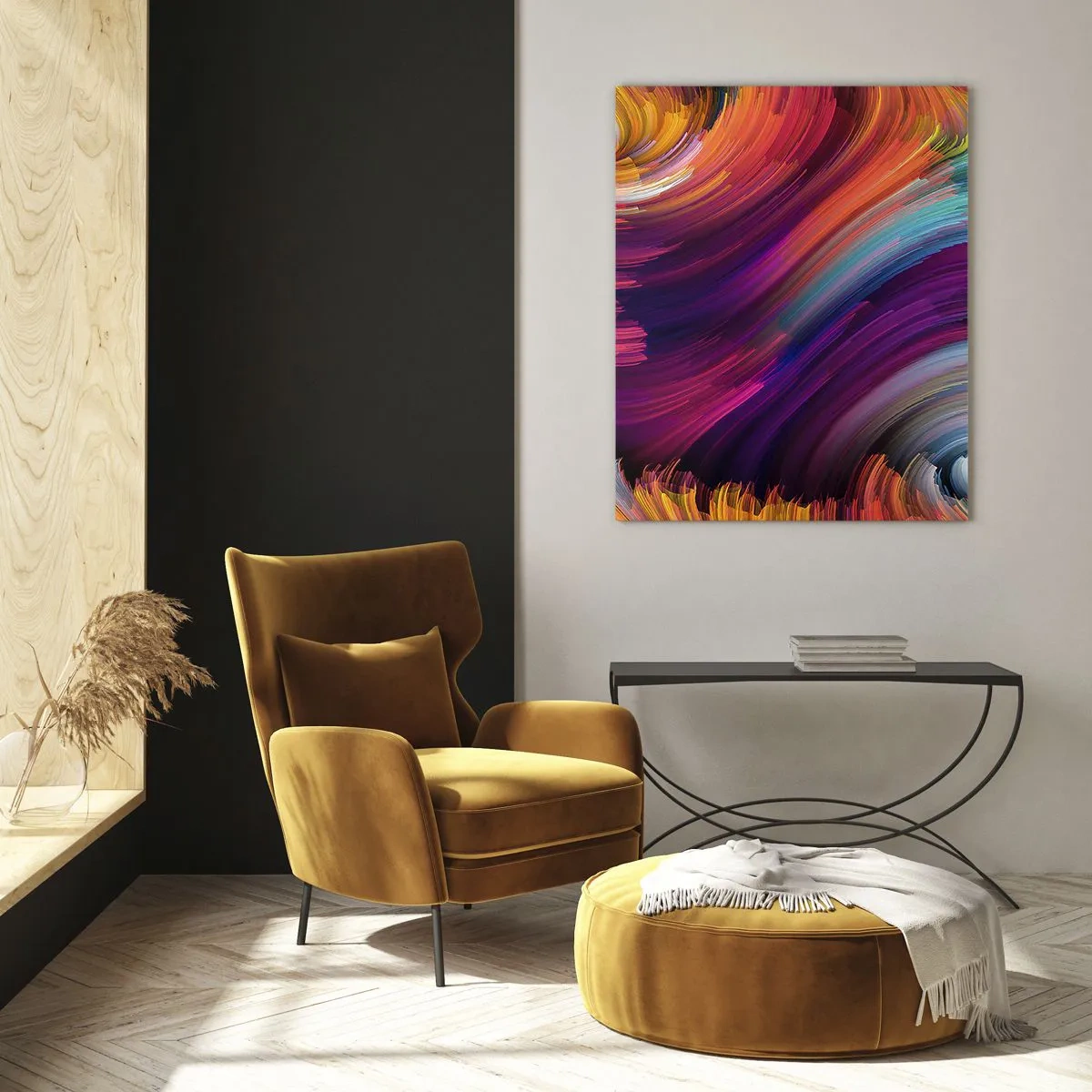 Quadro em vidro - O início de um novo mundo - 80x120 cm