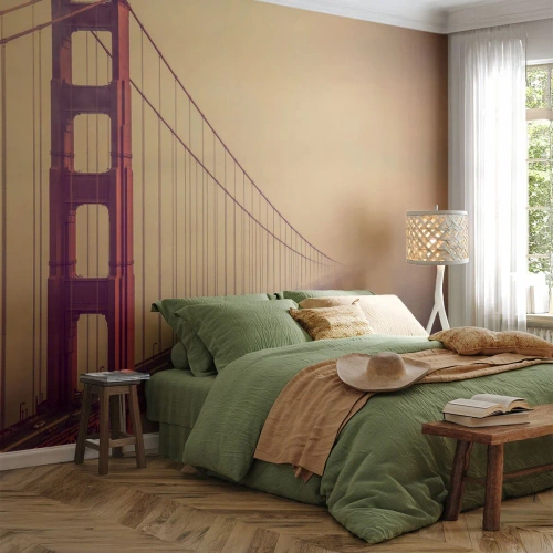 Papel de parede personalizado Standard Eco - Entre o céu e a terra - Paisagem, Arquitetura, São Francisco
