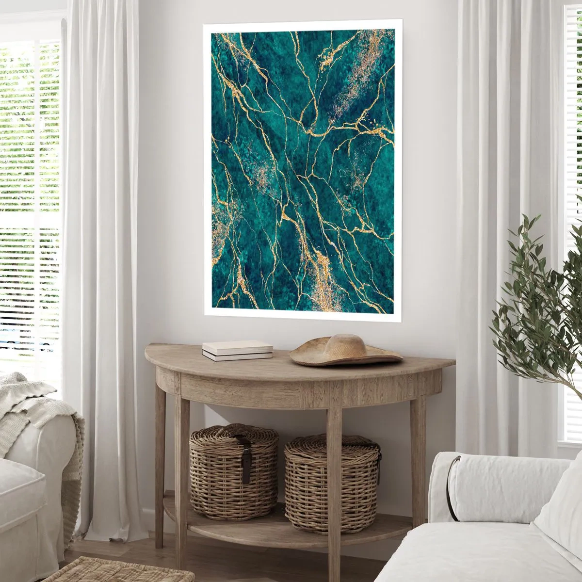 Pôster - Veia dourada - 61x91 cm