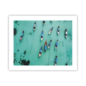 Pôster - Na alegre expectativa - 50x40 cm