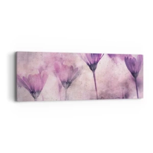 Quadro em tela - Sonho de flores - 90x30 cm