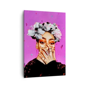 Quadro em tela - Um pouco louco - 70x100 cm