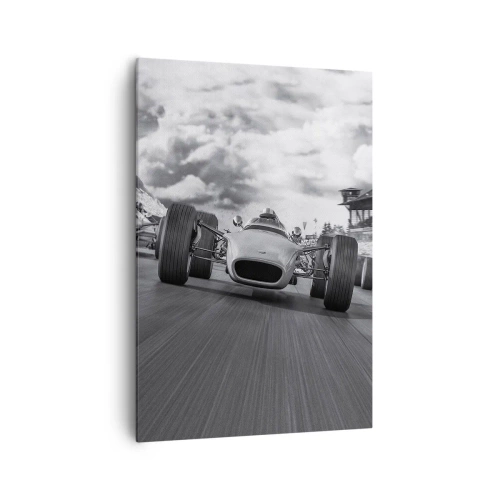 Quadro em tela - O ronco do motor - 70x100 cm