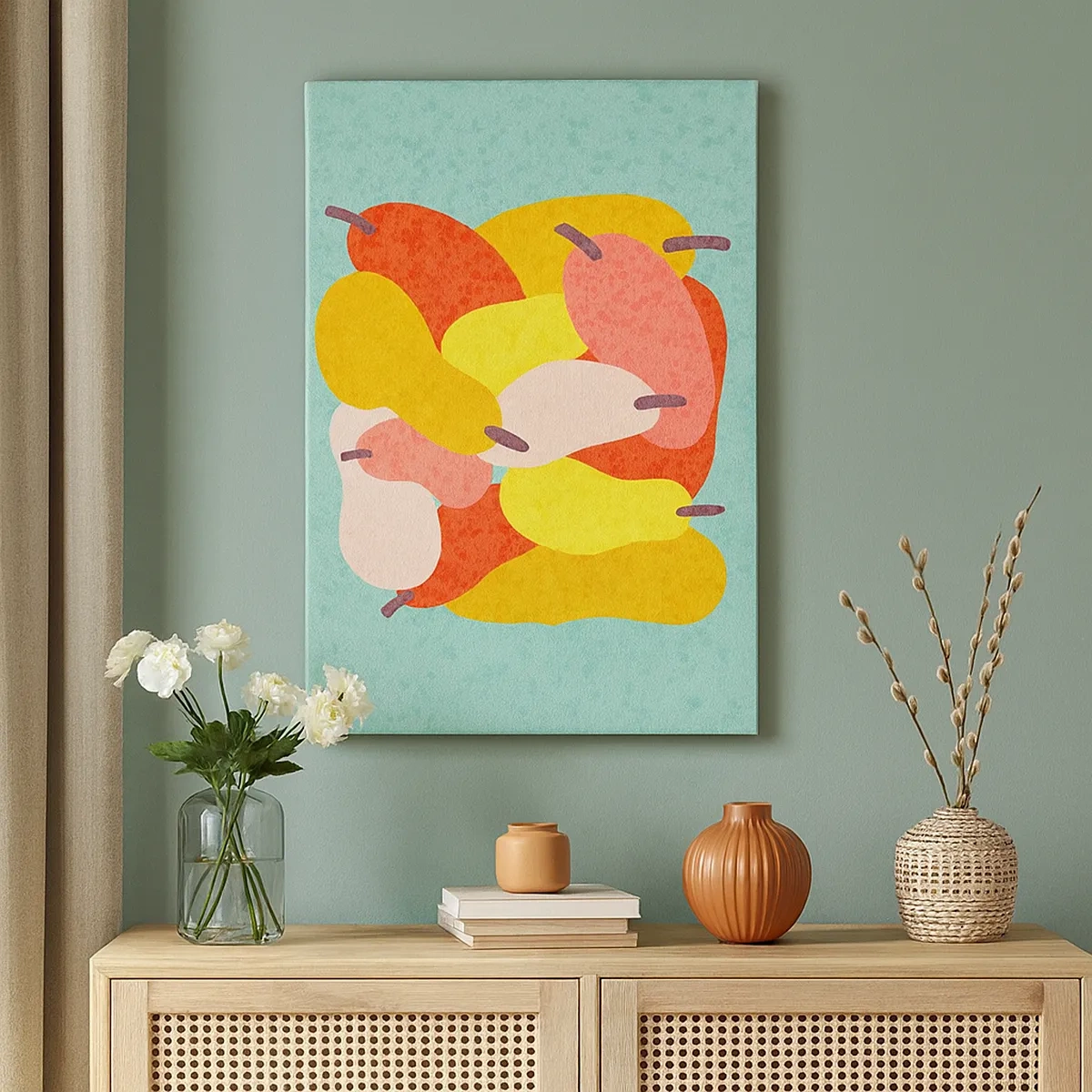 Quadro em tela - Experimente o sol de verão - 50x70 cm