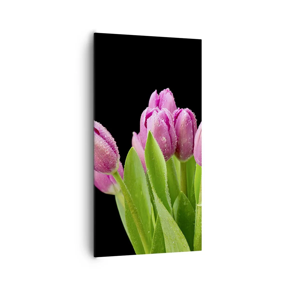 Quadro em tela - Alegria lilás da primavera - 65x120 cm