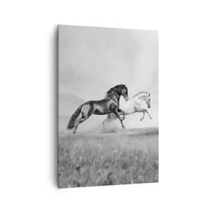 Quadro em tela - Anjos e demônios - 70x100 cm